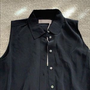 Everlane Silk Sleeveless Shirt